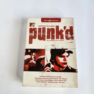 Punk'd - Complete First Season (DVD 2004 2-Disc) One 1st 1 Punked MTV Prank show